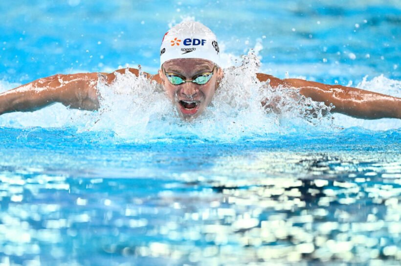 French swimmer Léon Marchand wins 200m butterfly for first Euros gold