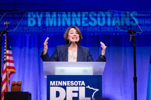 Klobuchar aims to distance herself from Walz