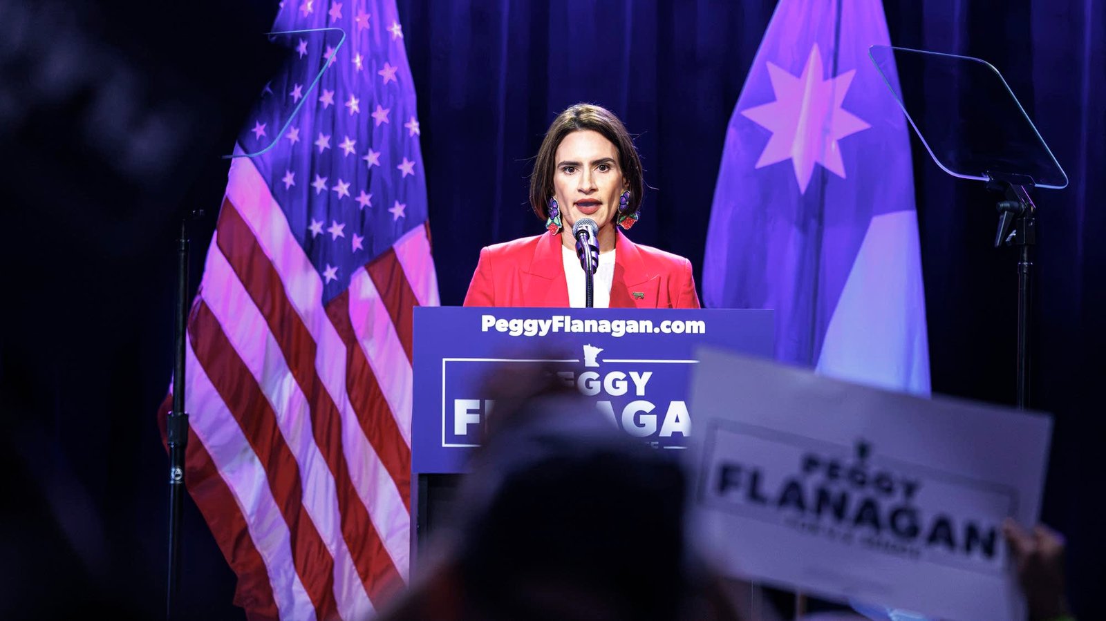 Flanagan takes aim at Trump, outlines Senate agenda