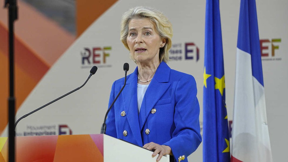 Loss of cheap energy harmed EU economy – Von der Leyen — RT Business News