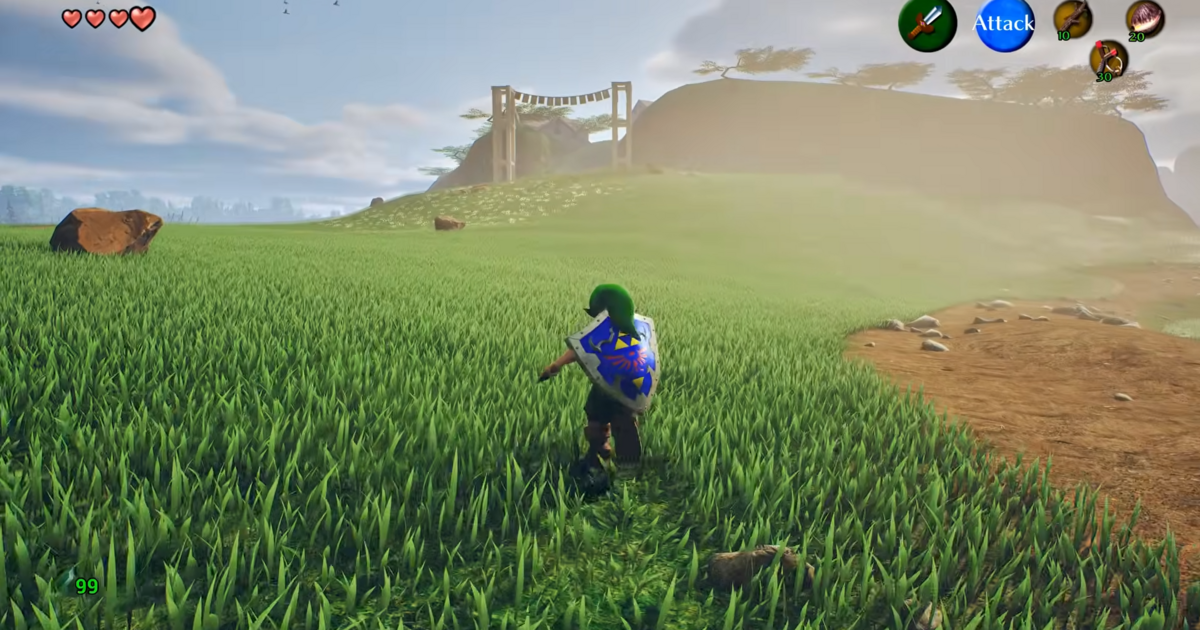 Zelda fan remakes Ocarina of Time ahead of Nintendo, and it looks amazing | Gaming | Entertainment