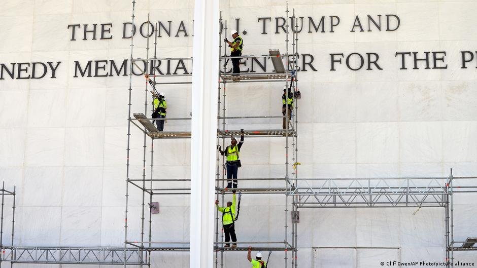 Kennedy Center board approves Trump name on facade