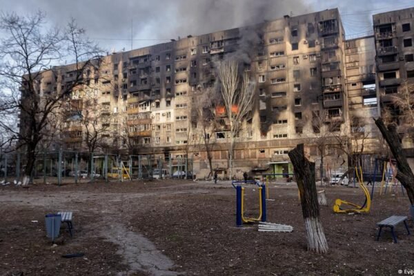 Russians snap up new homes built on Ukraine ‘graveyard’