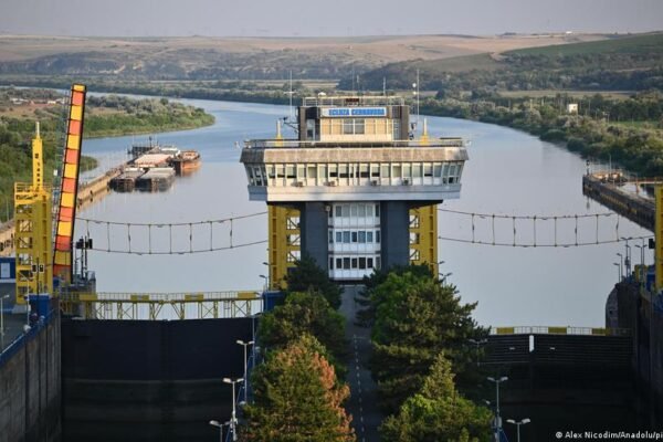 Romania shuts nuclear plant, Hungary dams dry Danube River