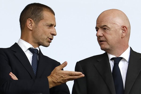 UEFA chief Ceferin calls for Infantino to quit, but ‘not interested’ in replacing him