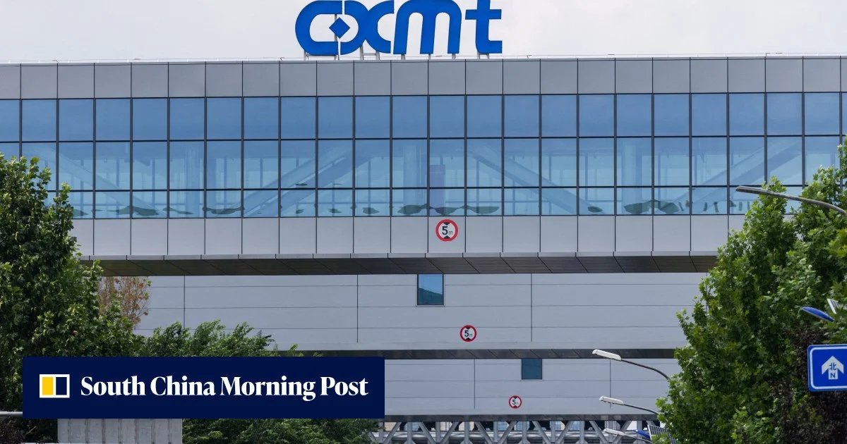 China’s CXMT touts new chip manufacturing platform as close to ‘world’s most advanced’