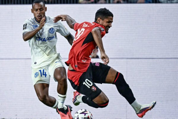 Rennes beat Olympique de Marseille to seize top spot in Ligue 1