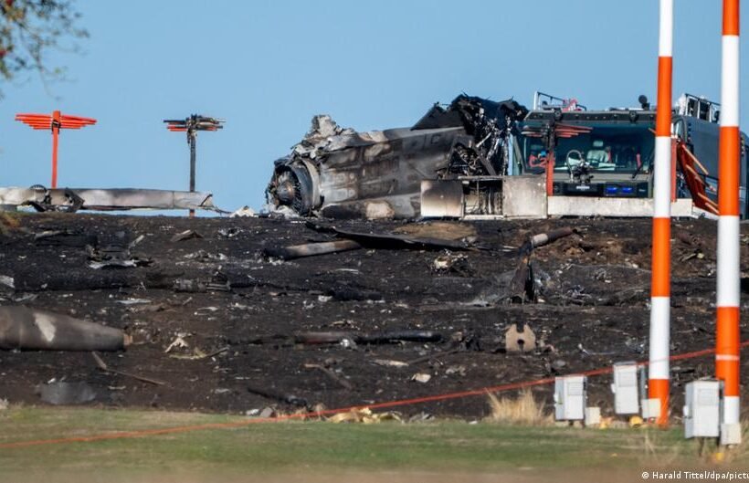 Spangdahlem: Fighter jet crashes near US air base in Germany