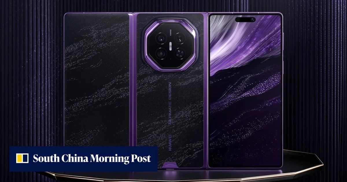 Huawei unveils new trifold smartphone powered by Tau Scaling Law-based Kirin chip