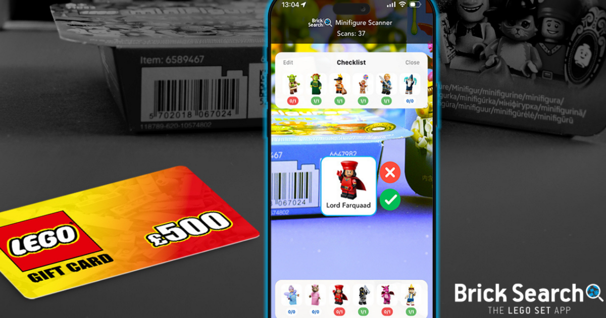 Win a £500 LEGO e-gift card with Brick Search | Gaming | Entertainment