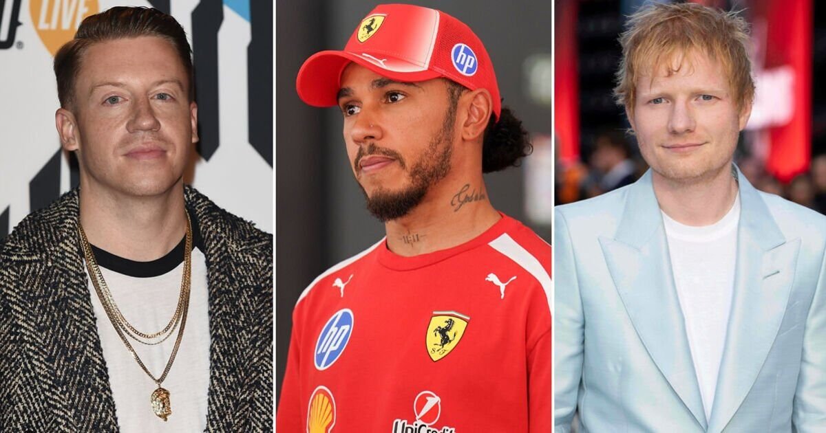 Lewis Hamilton stands up for Macklemore after Ed Sheeran backlash | F1 | Sport