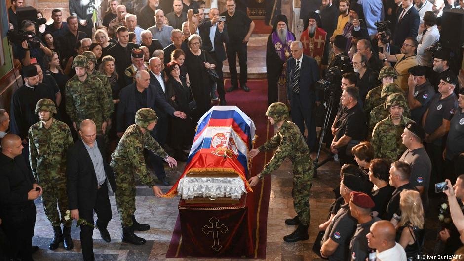 War criminal Mladic buried with military honors in Belgrade