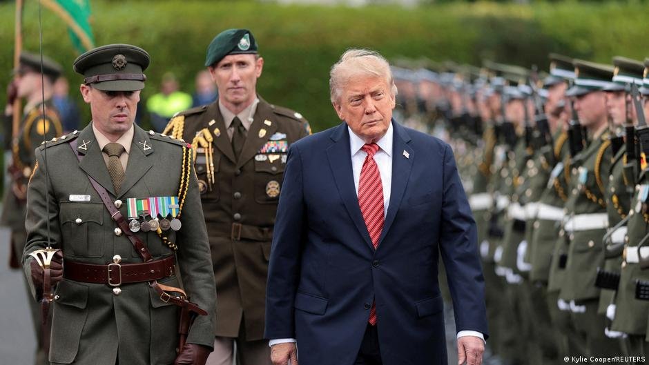 Trump visits Ireland, says unification would be ‘fantastic’