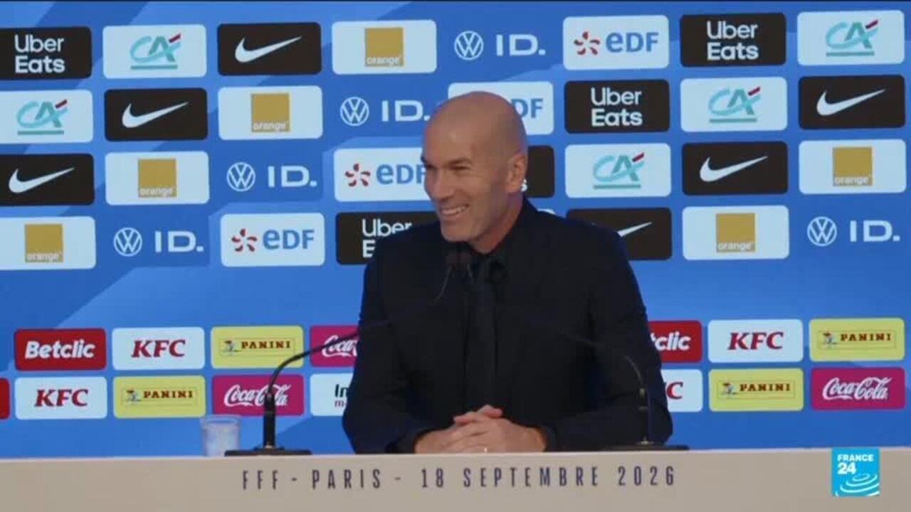 New France football boss Zidane names first squad