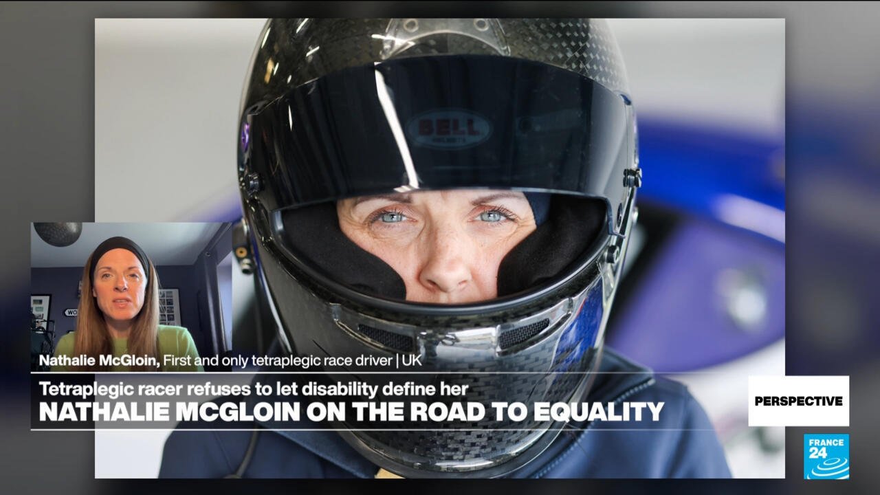 World’s only female tetraplegic racing driver on ‘making the most’ of what she’s got – Perspective