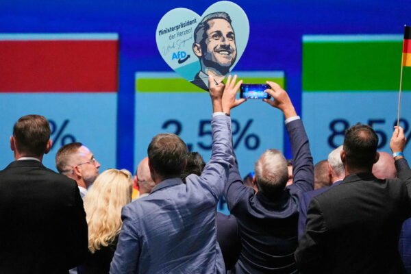 Germany’s far-right achieves an electoral breakthrough in key state election