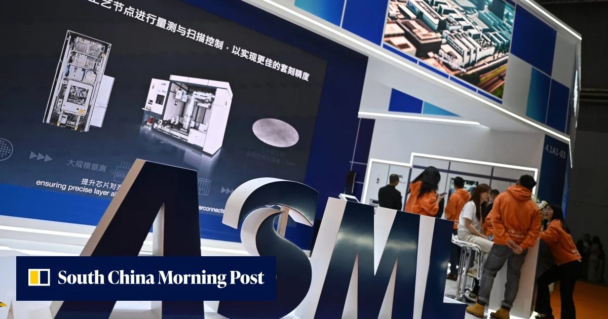 ASML eyes hybrid bonding, report finds, as Chinese firms adopt chip packaging technique