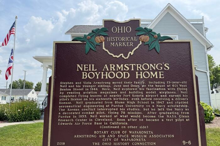 Retired pilot helps historical society buy Neil Armstrong’s boyhood home for tours