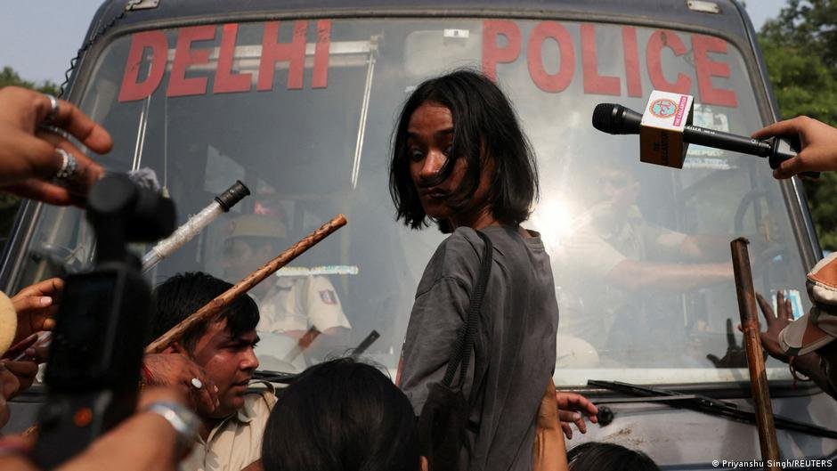 India’s youth-led protests powered by women