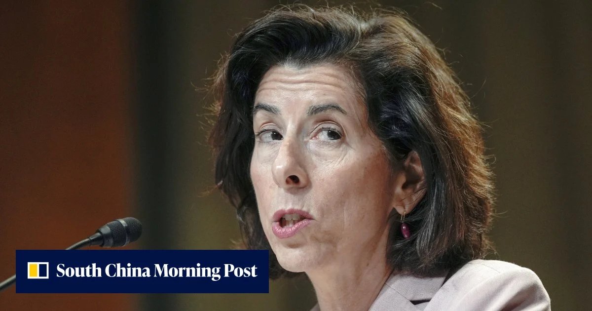 AI risks could repeat China shock that cost jobs, former US commerce chief Raimondo warns